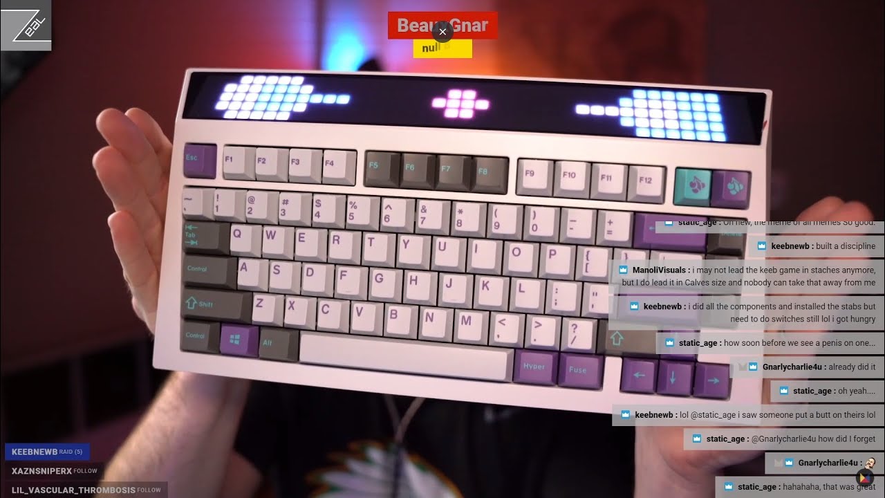 Cyber Board w/ SP Star (FIRST LOOK) Keyboard Build