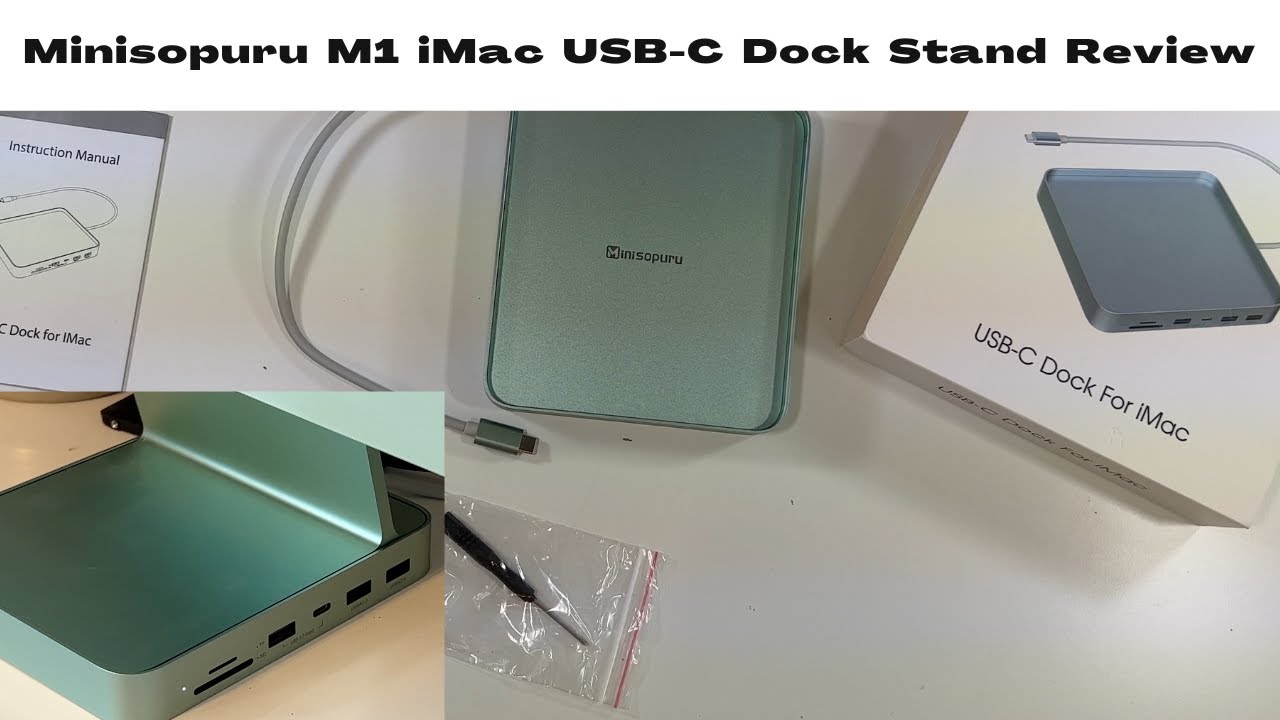 Обзор док-станции Minisopuru M1 iMac USB-C!