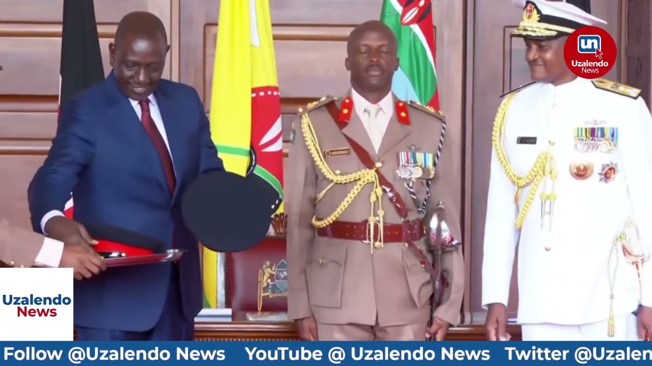 President Ruto's Aide-De-Camp Colonel Fabian Lengusuranga Promoted to Brigadier
