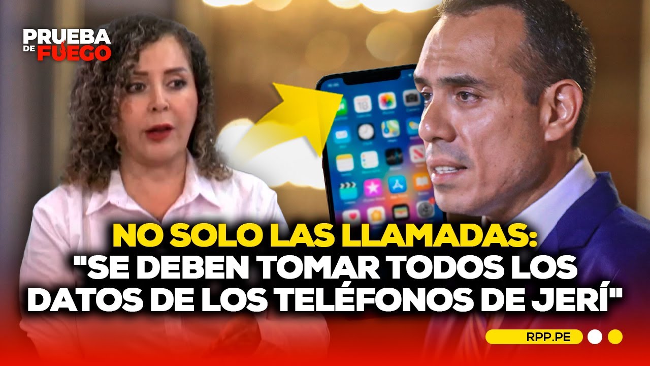 'Chifagate': Bartra pide resguardar datos de equipos de Jerí para futuras investigaciones #PDFRPP
