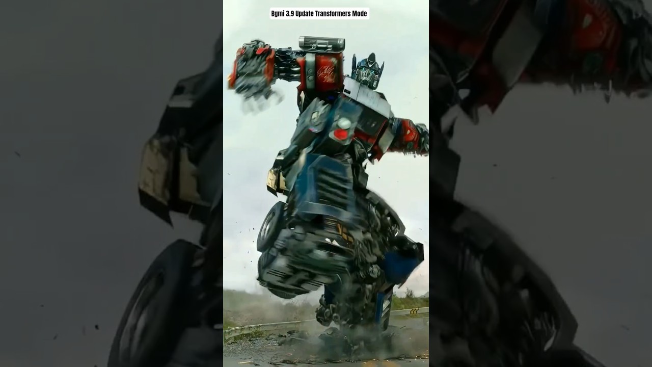 New Transformers Mode Collaboration 😱🥶 in Bgmi 3.9 Update #bgmi #pubg  #transformers #mryuvigaming