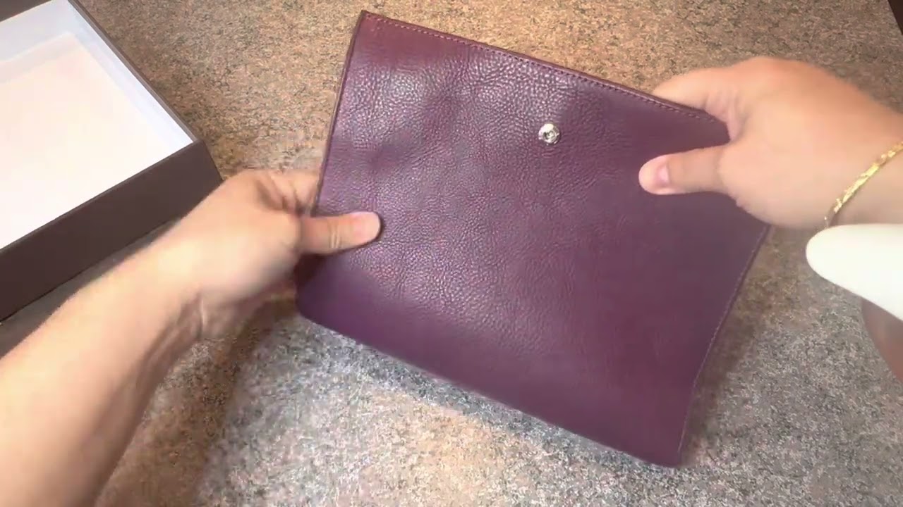 UNBOXING: Gillio Firenze A5 Compagna Purple Epoca