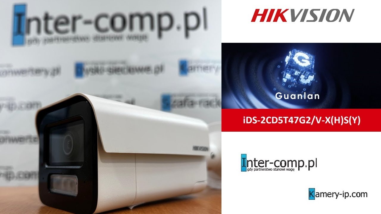 Hikvision Guanlan AI iDS-2CD5T47G2/V-XS - Kamera IP Large Scale AI do ochrony perymetrycznej