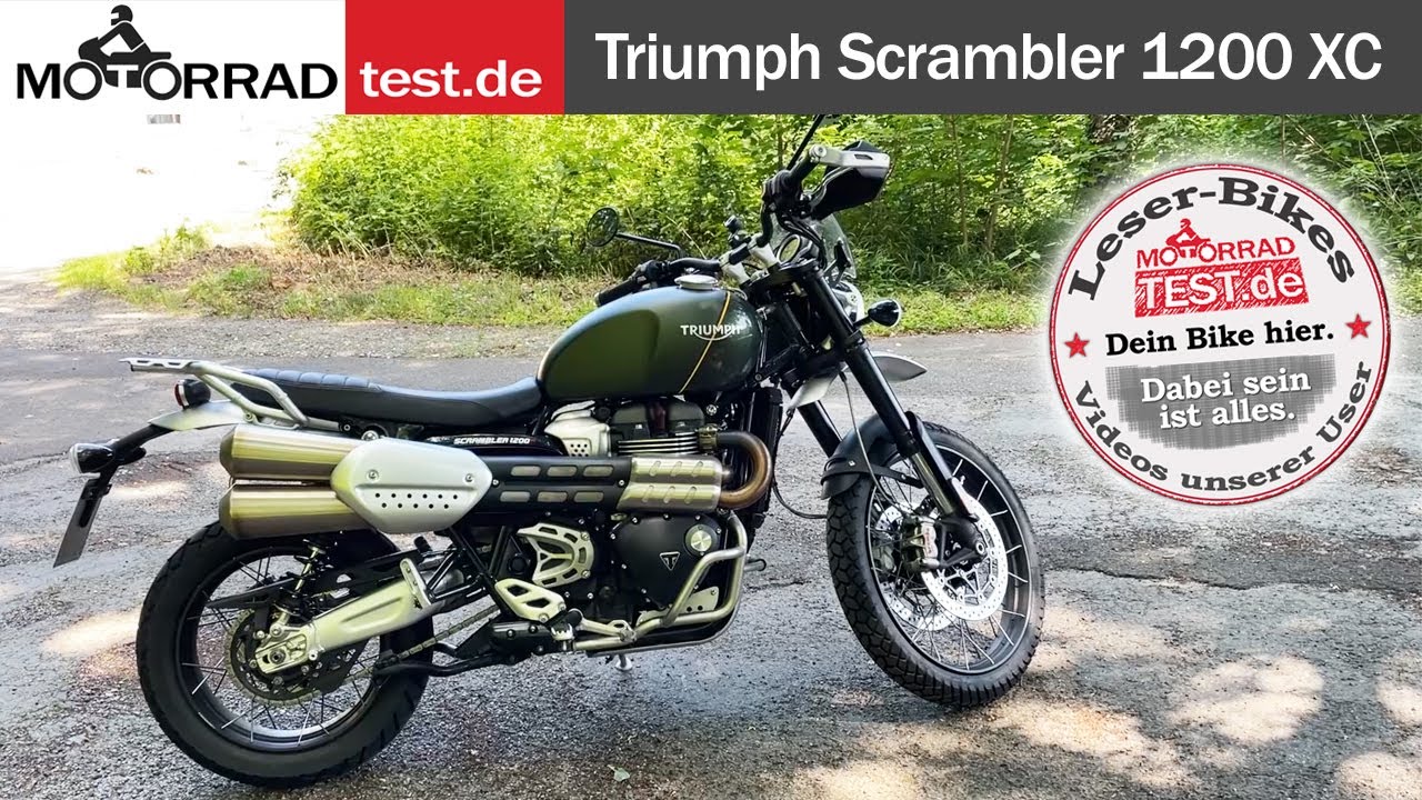 Triumph Scrambler 1200 XC | LeserBike-Video von Andreas