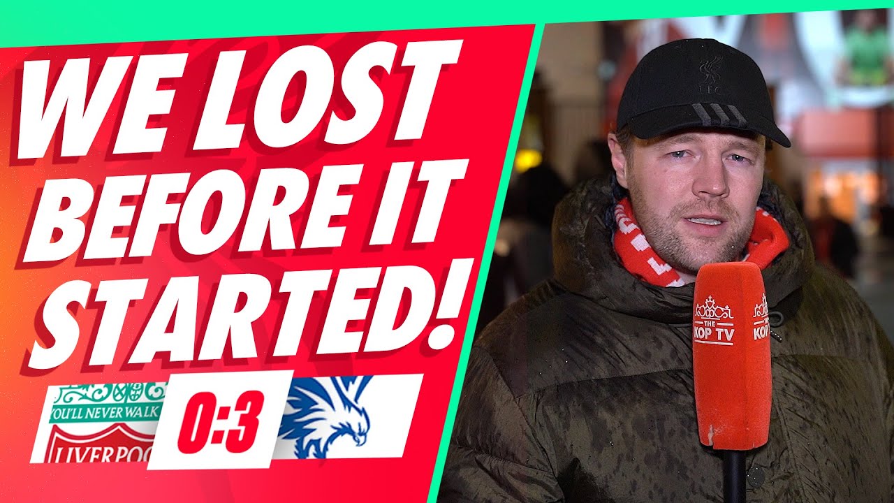 'WE LOST BEFORE IT STARTED!' | Liverpool 0-3 Crystal Palace | AGT | Instant Match Reaction