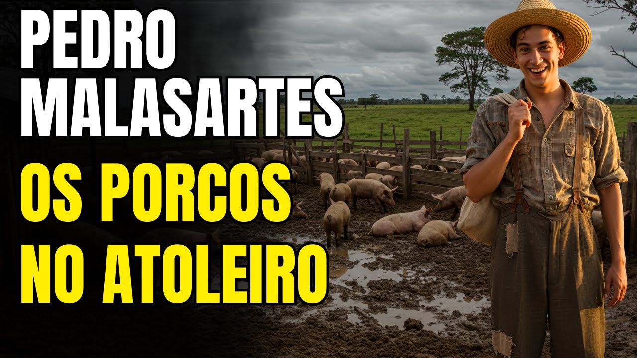 Pedro Malasartes. E os Porcos  no Atoleiro.