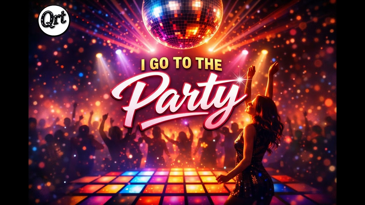 I go to the party  - feel the night