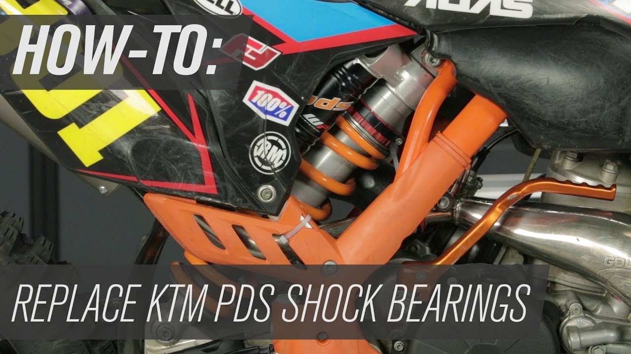 Инструкция: замена подшипника амортизатора KTM PDS
