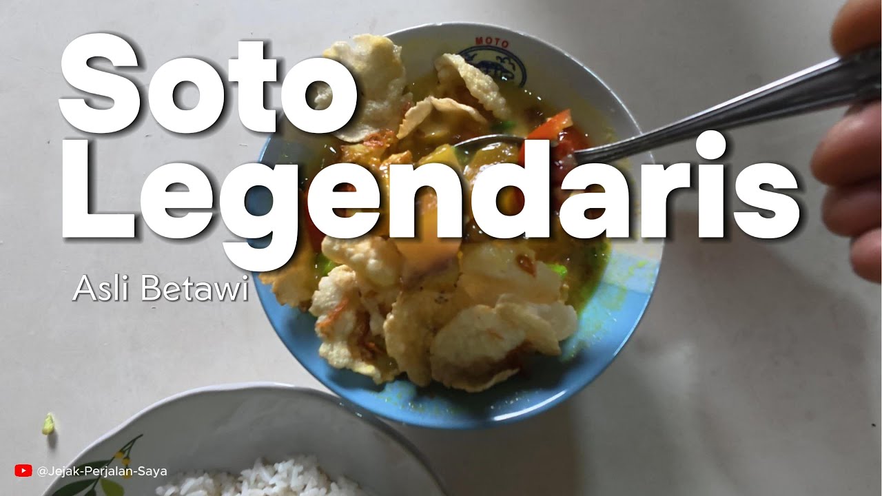 Kok Bisa? Soto Betawi dari Tahun 1990 Rasanya Gak Berubah Sama Sekali!