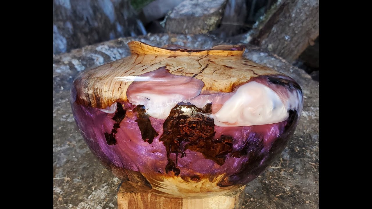 Sequoia and Total Boat Resin Hollow Form