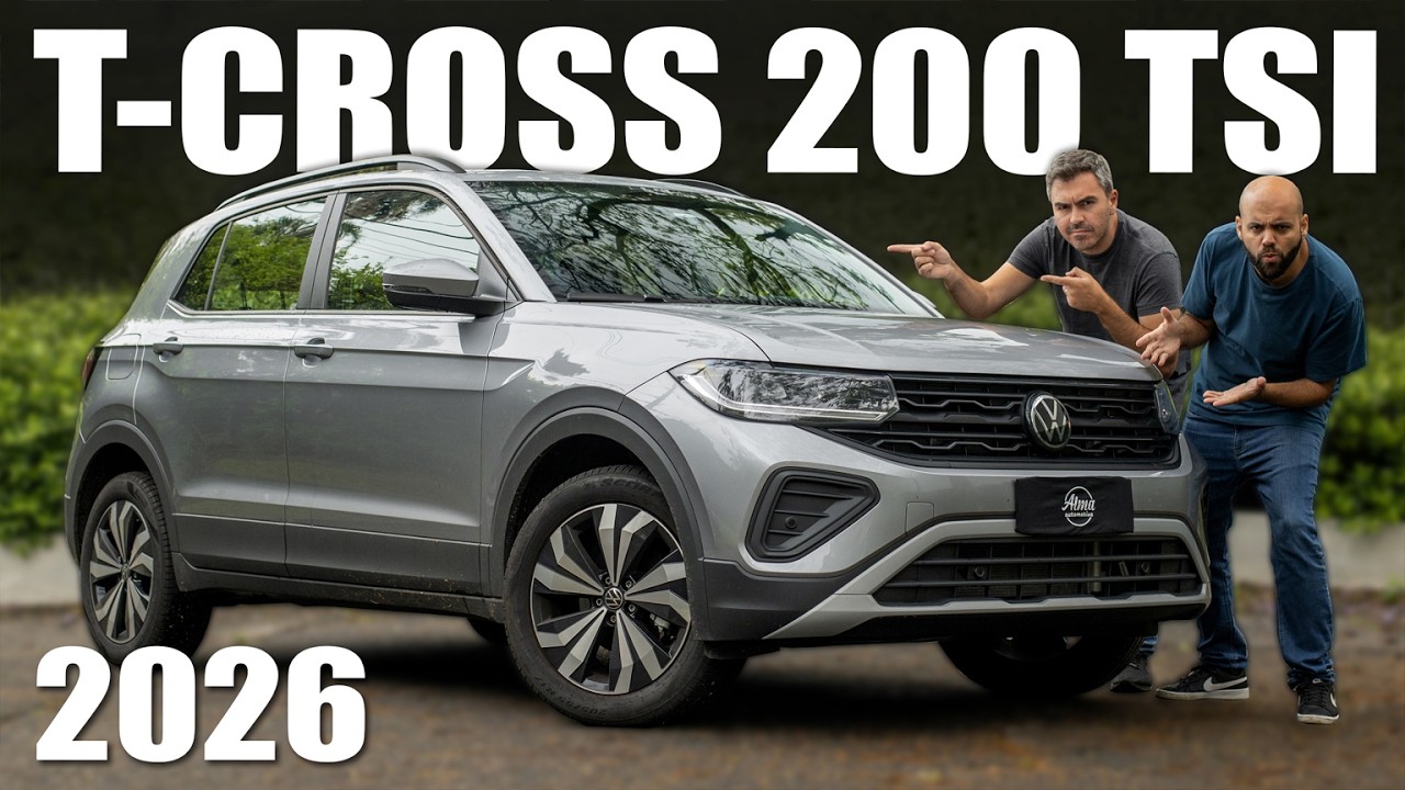 T-CROSS 200 TSI 2026, quanto custa? É economico? O SUV da Volkswagen é bom?