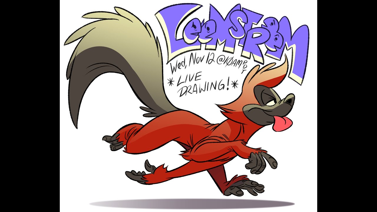 LEEMSTREEM: Live Comics, Nov 12 @10AM PDT