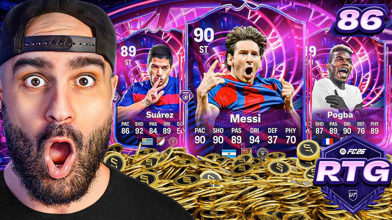 I OPENED EVERYTHING FOR TIME WARP MESSI&hellip; BUT FOUND A GOAT 🐐😱  FC 26 RTG