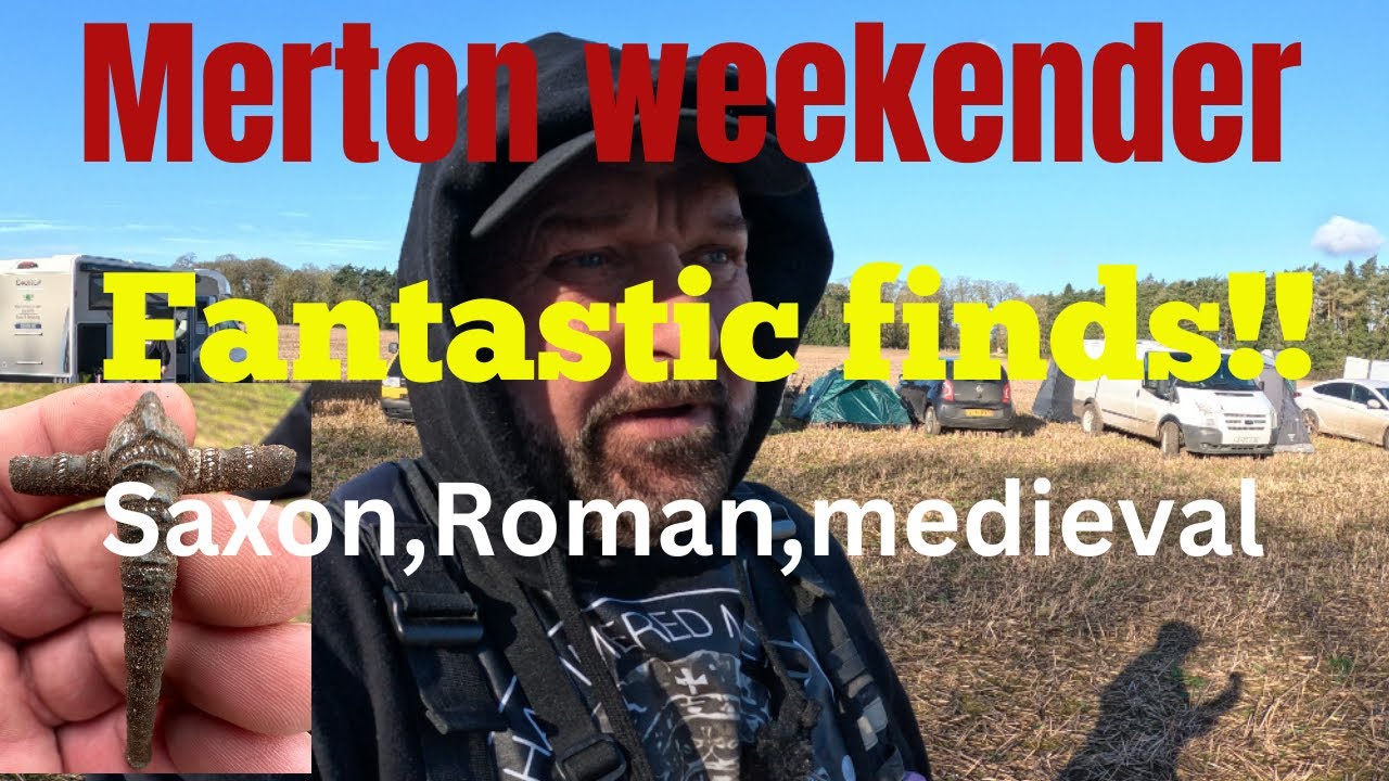 MERTON WEEKENDER SAXON,ROMAN,MEDIEVAL|metal detecting uk|xp deus|#treasurehunting