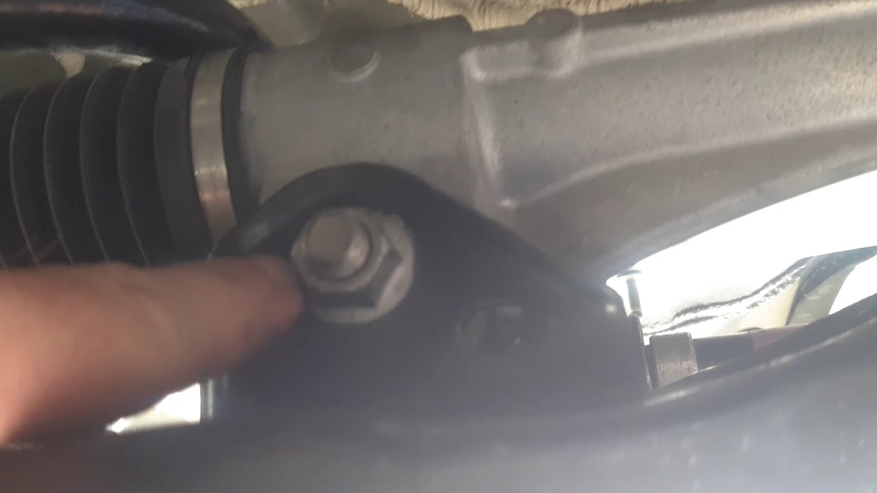 Quick way to change Camry electric rack and pinion with EPS