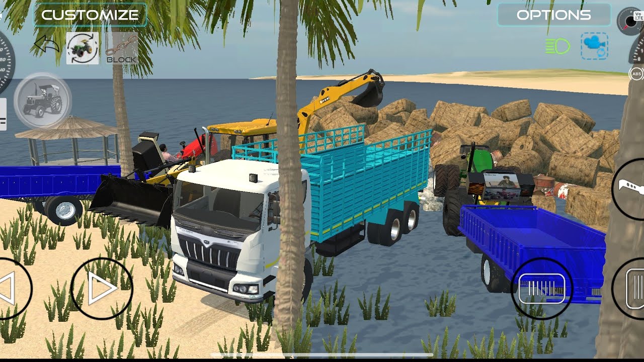 🔴drive JCB🏗 tractor and truck uploading game@MrBeastGaming @TotalGaming093 #automobile #viralvideo🏎🛻