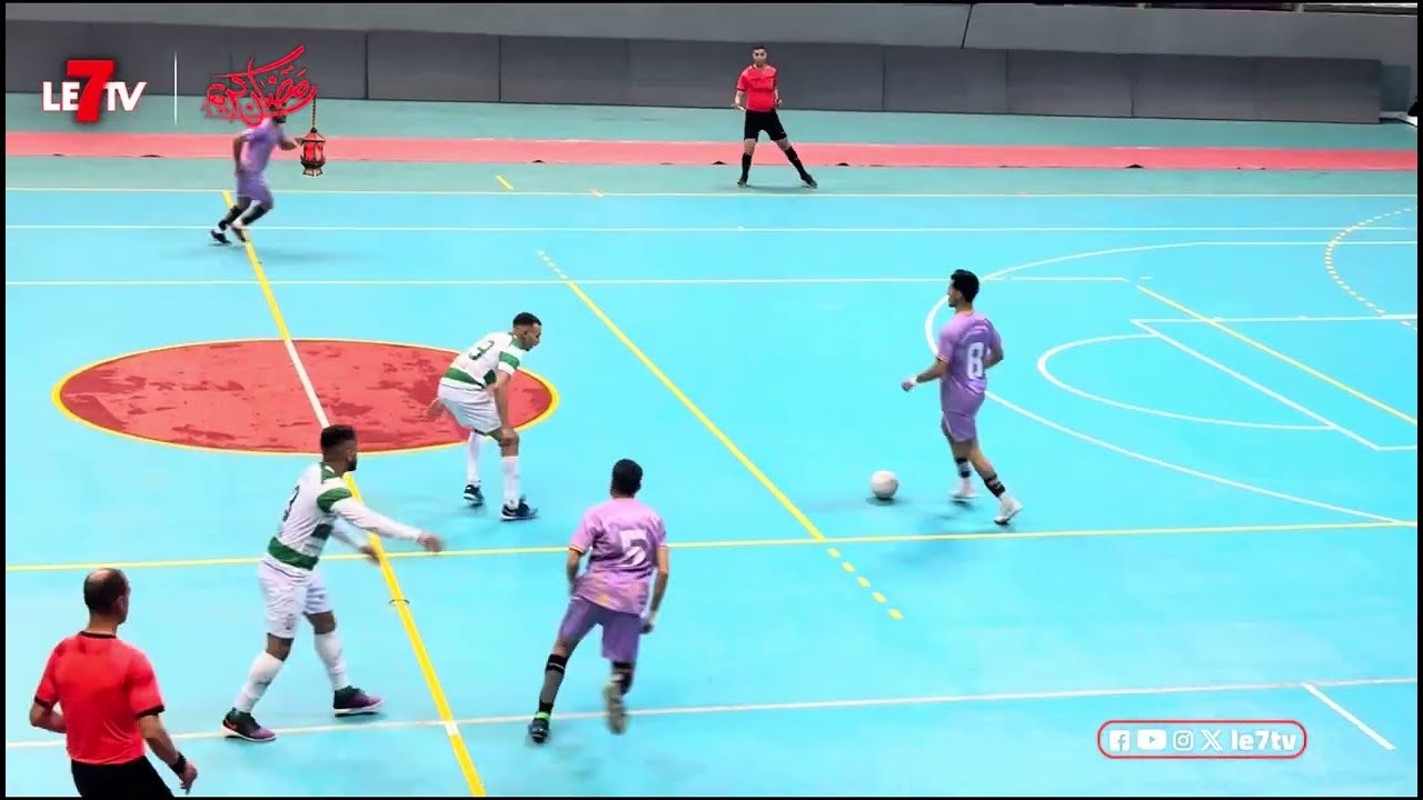 كواليس فوز فريق الرجاء الرياضي لكرة القدم داخل القاعة على ضيفه فتح أكادير بسباعية 