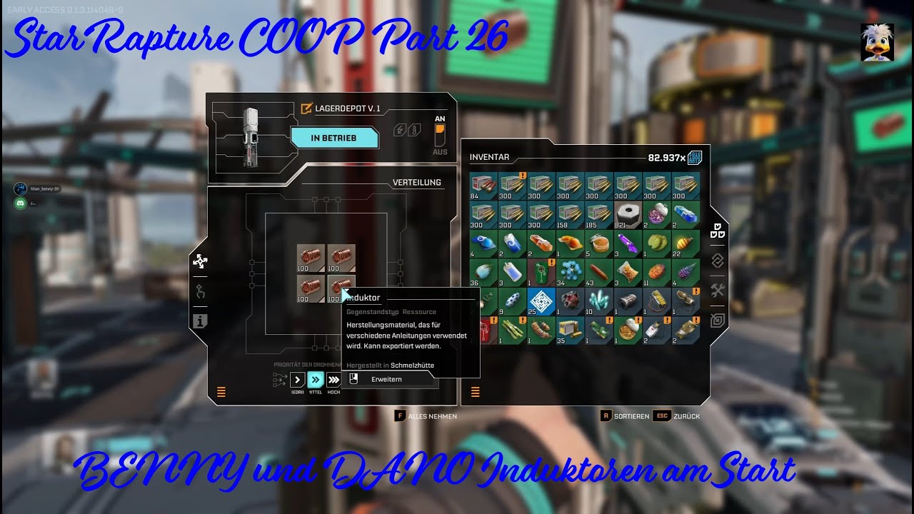 StarRapture COOP Part 26 BENNY und DANO Induktoren am Start  4K