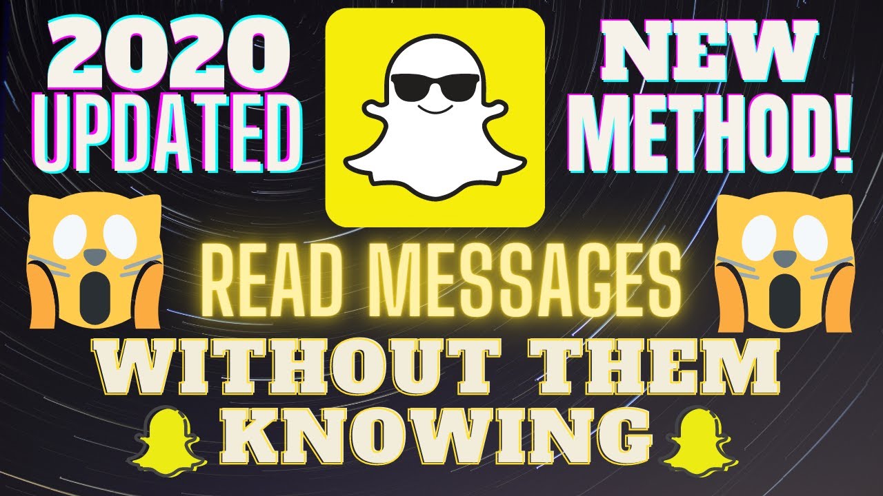 How to read messages on snapchat without them knowing ! | 2020 updated ! New trick ! 100 % working !