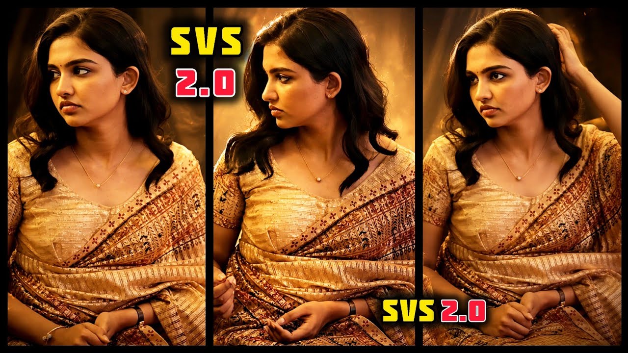 Mamitha Baiju’s Ethereal South Indian Glam Look in Designer Saree