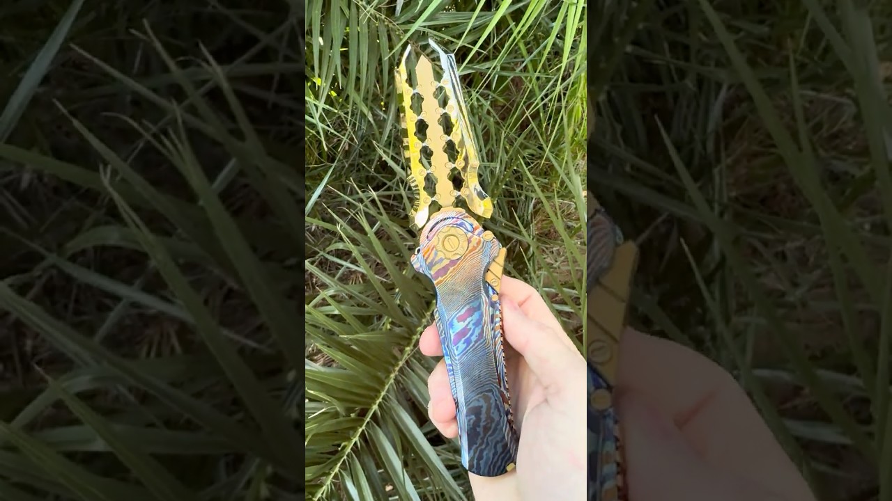Al-Khem Mundus Knives with SM100 blade steel