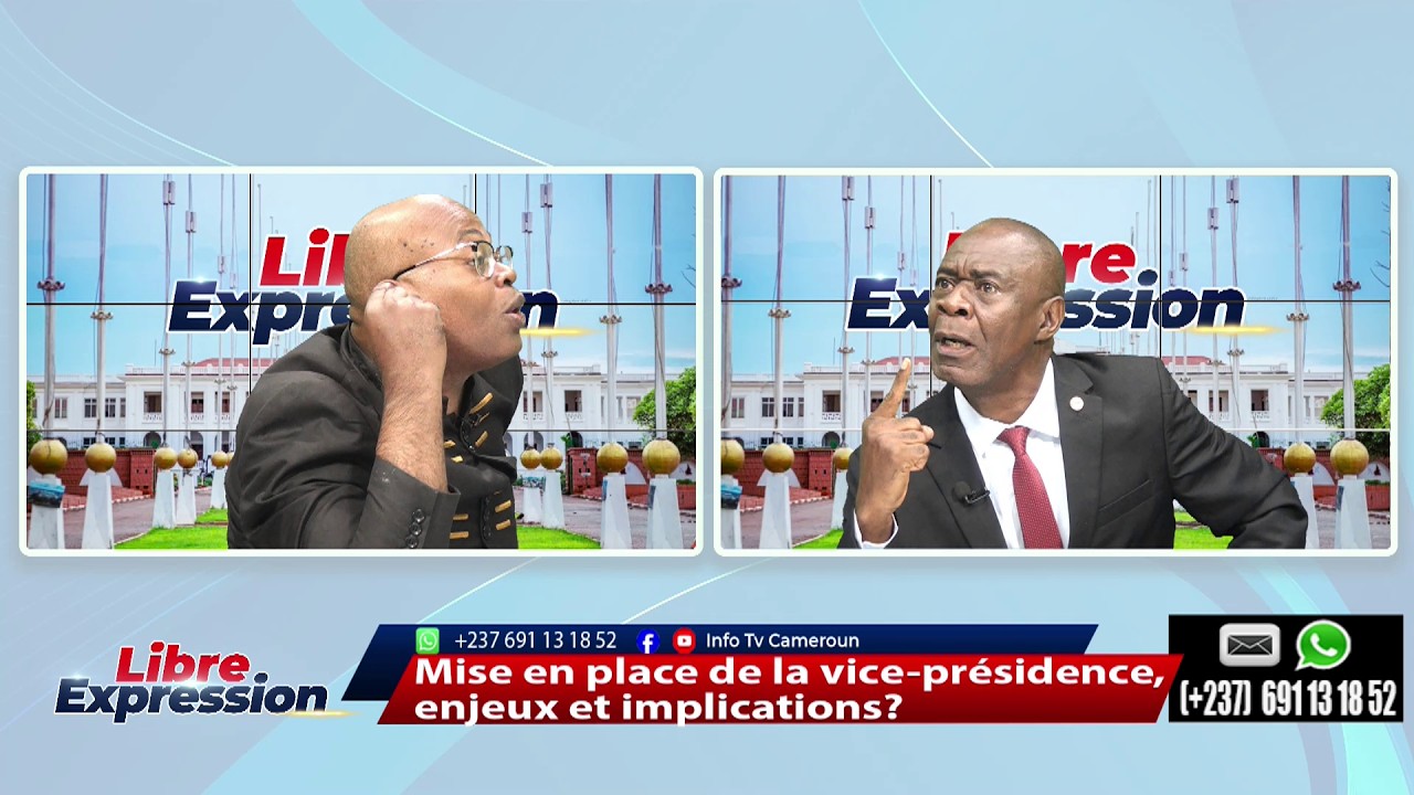 CAMEROUN : QUELLE L&Eacute;GITIMIT&Eacute; POUR LE VICE-PR&Eacute;SIDENT ? LIBRE EXPRESSION DU 05 AVRIL 2026