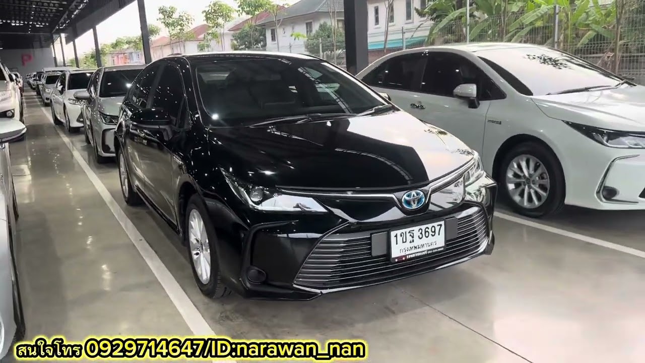 Altis 1.8 Hybrid Smart ปี2021 สีขาว สีดำ สีบรอน #altis #เพชรยนต์ #toyota #รถมือสอง #รถมือสองราคาถูก 