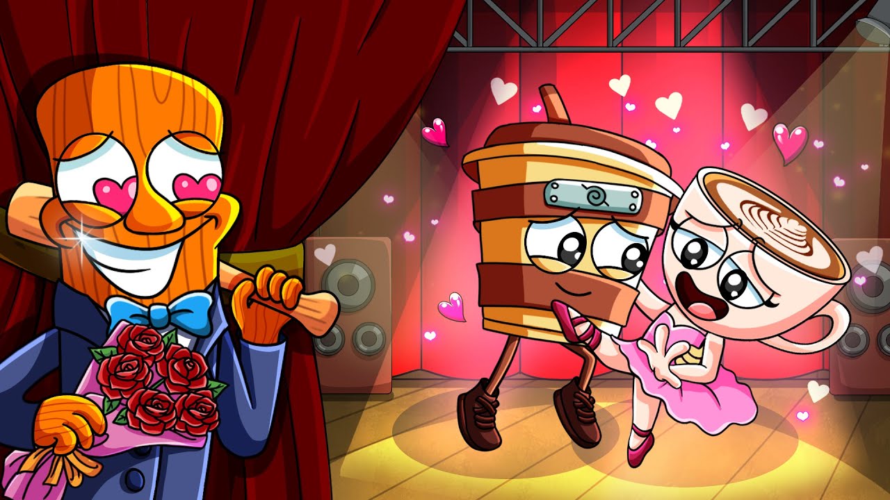 Tung Tung Tung Sahur,Capuchino Assassino & Ballerina Cappuccina: A Twisted Love Triangle | Animation
