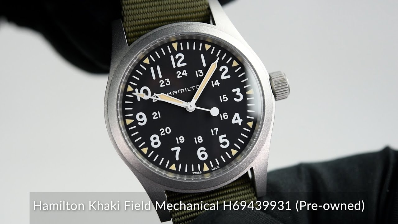 Hamilton Khaki Field Mechanical H69439931 (Pre-owned)