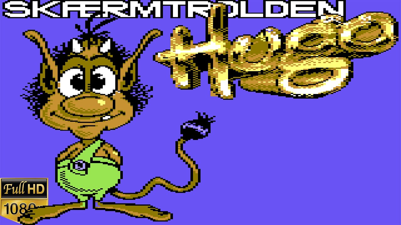 Skaermtrolden Hugo - C64 full playthrough