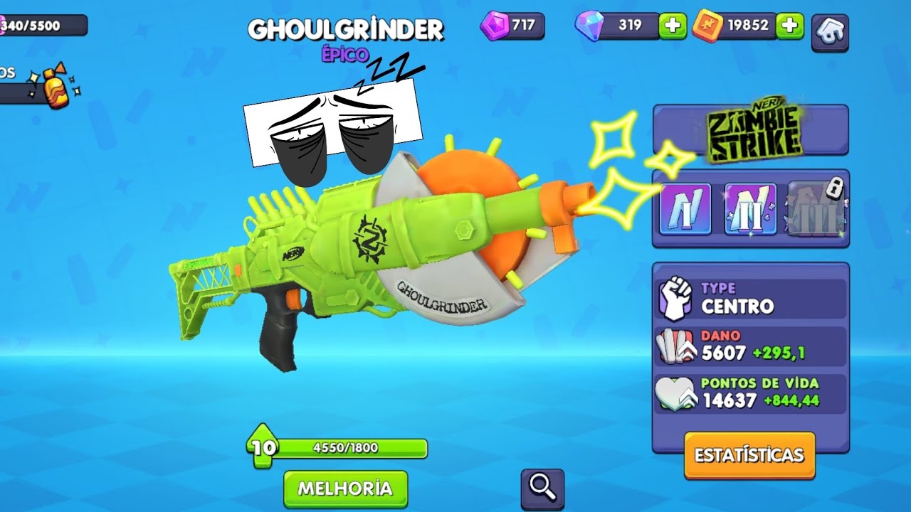 GHOULGRINDER GAMEPLAY LEVEL 10 FLOPS NERF SUPERBLAST #6 #BAD
