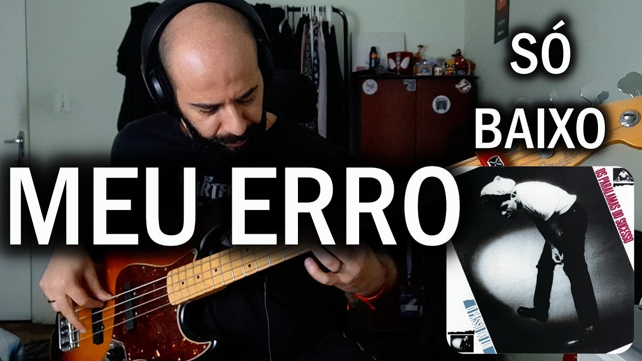 Meu Erro (Os Paralamas Do Sucesso) SÓ BAIXO | ISOLATED BASS COVER