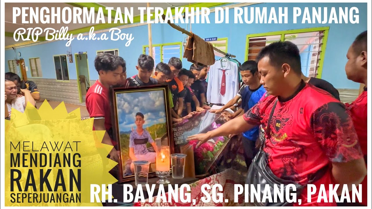Melawat rakan seperjuangan dalam dunia permotoran untuk kali terakhir setelah dirinya pergi.