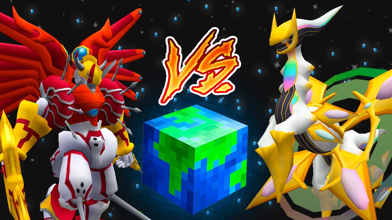 POKÉMON VS DIGIMON No Minecraft Pixelmon!