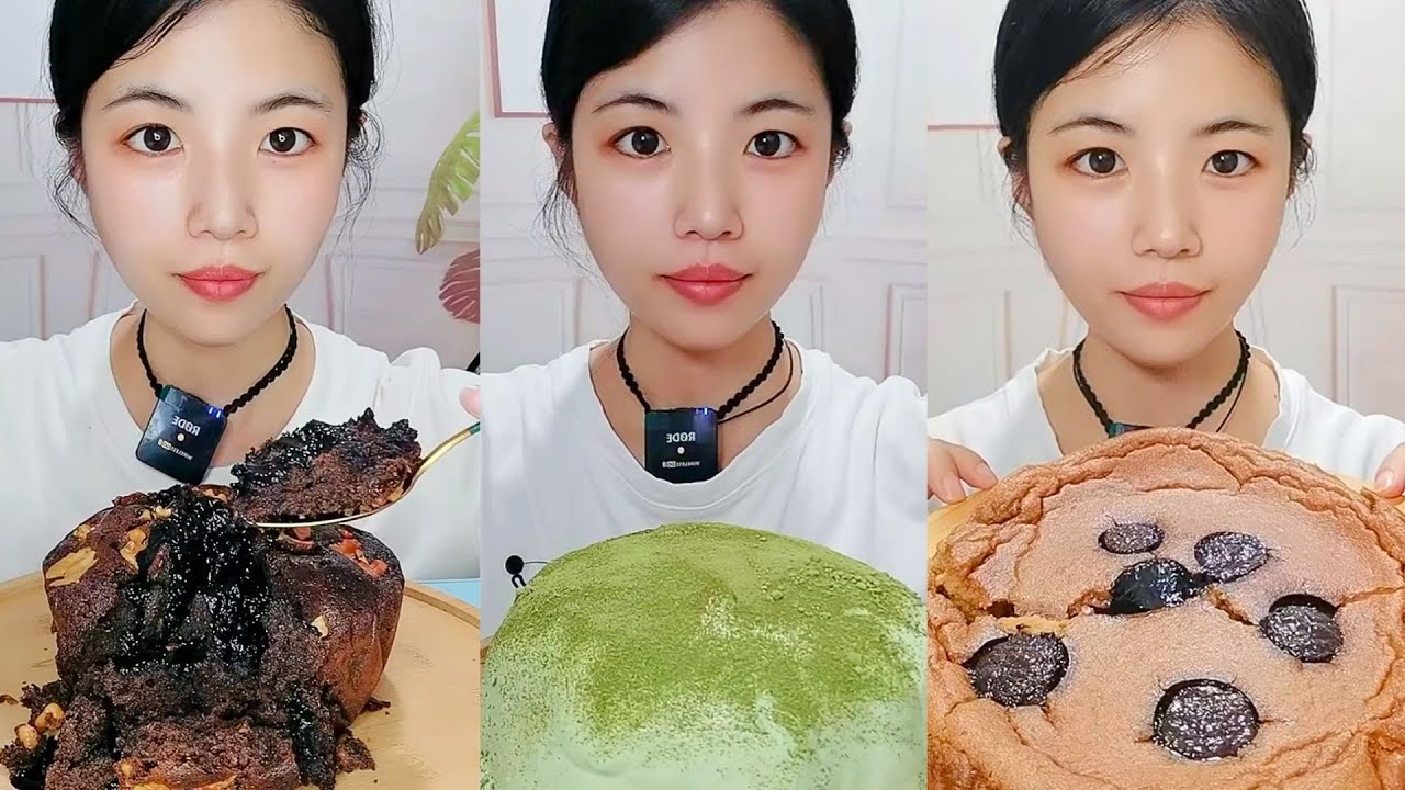 Homemade Cake and Brownie Eating Show | Calm Dessert Mukbang #8