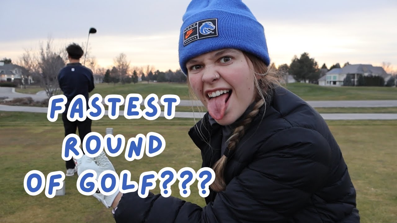 9 HOLES IN 30 MINUTES!?!?!?!?