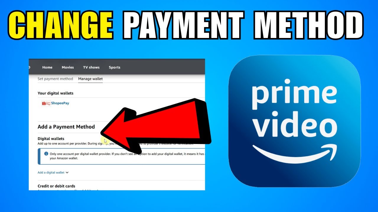 How To Change Payment Method On Amazon Prime Video - Complete Guide