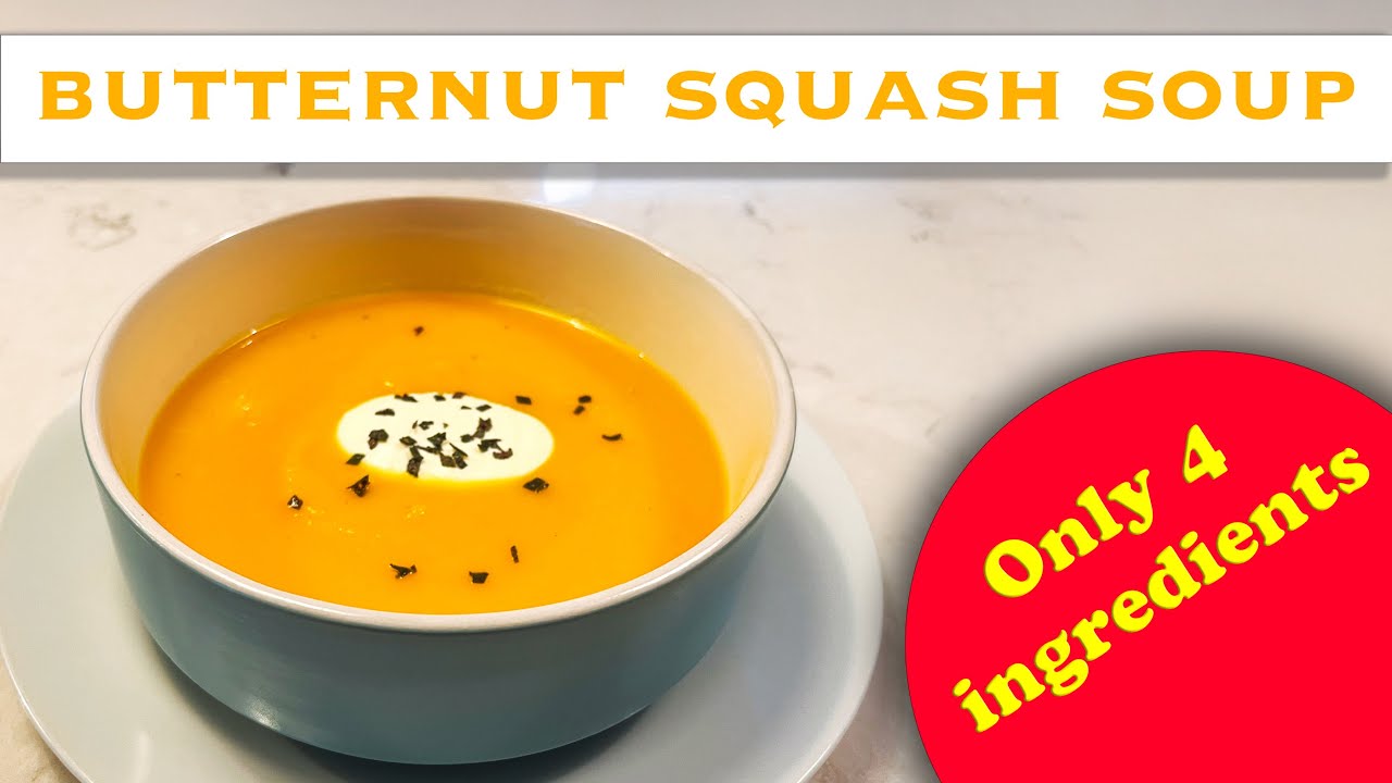 Very Simple Roasted Pumpkin Soup | Autumn cozy comfort food