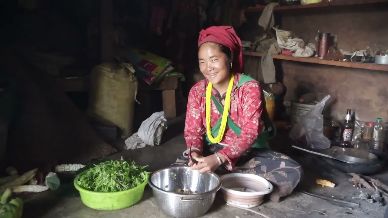 Traditional village kitchen || Rural life
