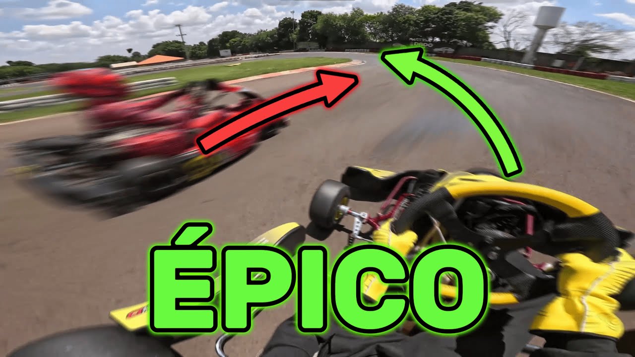 Disputa INSANA no treino! Kartódromo San Marino - Traçado 18 (Anti-Horário)