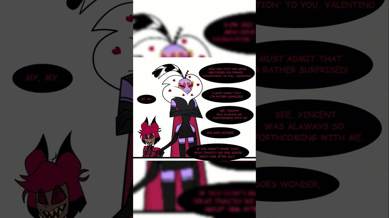 alastor learns the terrible truth! - hazbin hotel comic dub