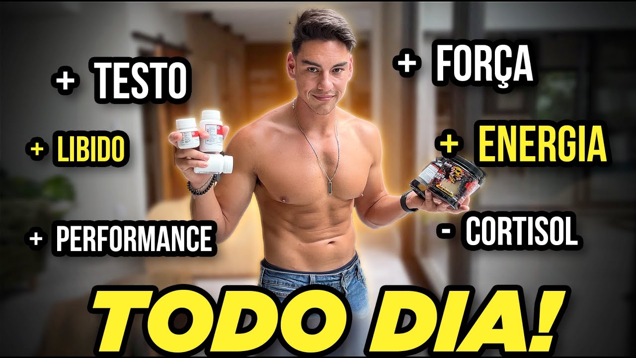 5 Suplementos DIFERENTES que mudaram VISUALMENTE meu shape NATURAL!