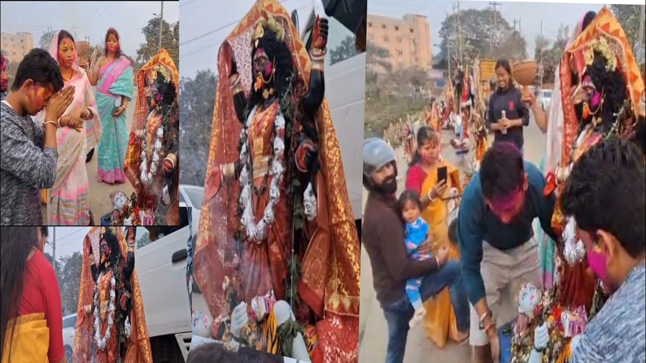 #Joy Maa #visarjan #aber kobe asbe maa #youtube video 