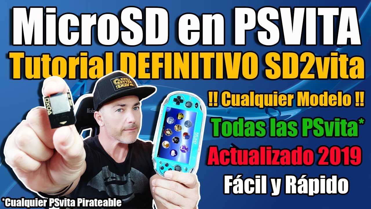 Instalar MicroSD en PSvita SD2vita - TUTORIAL DEFINITIVO ACTUALIZADO