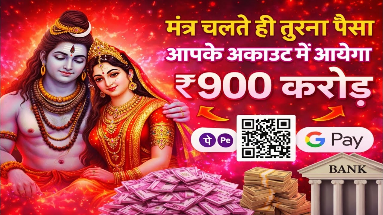 आधा भी नहीं सुन पाओगे अचानक 900🤑💸 करोड़ प्राप्त होगा सिर्फ 1 मिनट सुन लो!  करोड़पति अवश्य बनोगे !