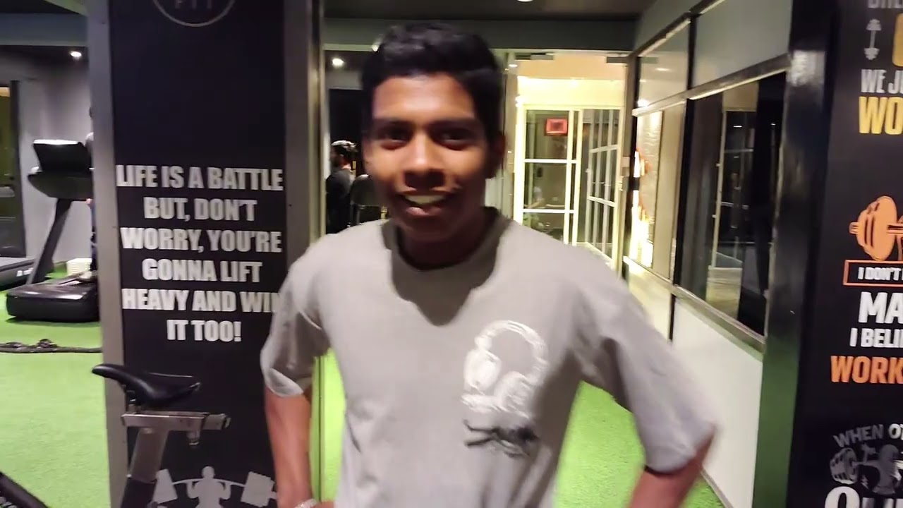 💪🏼trail to M-FIT GYM for 🤜🏼🤛🏼2 days workout 👊🏼