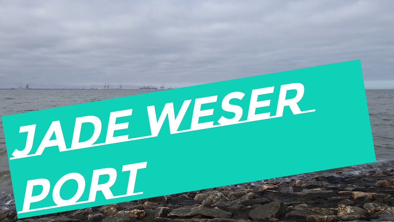 Jade Weser Port im Winter   -   Beruhigendes Wellenrauschen