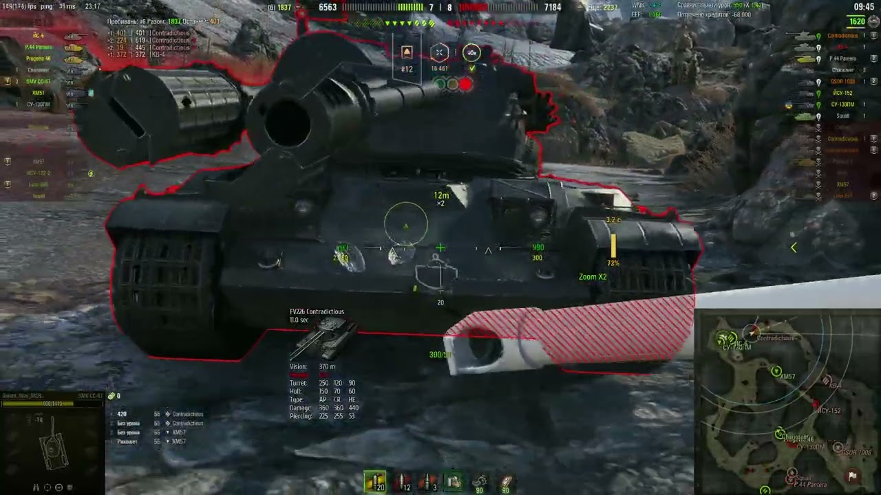 SMV CC-67. 4300 damage. 8 Kills.