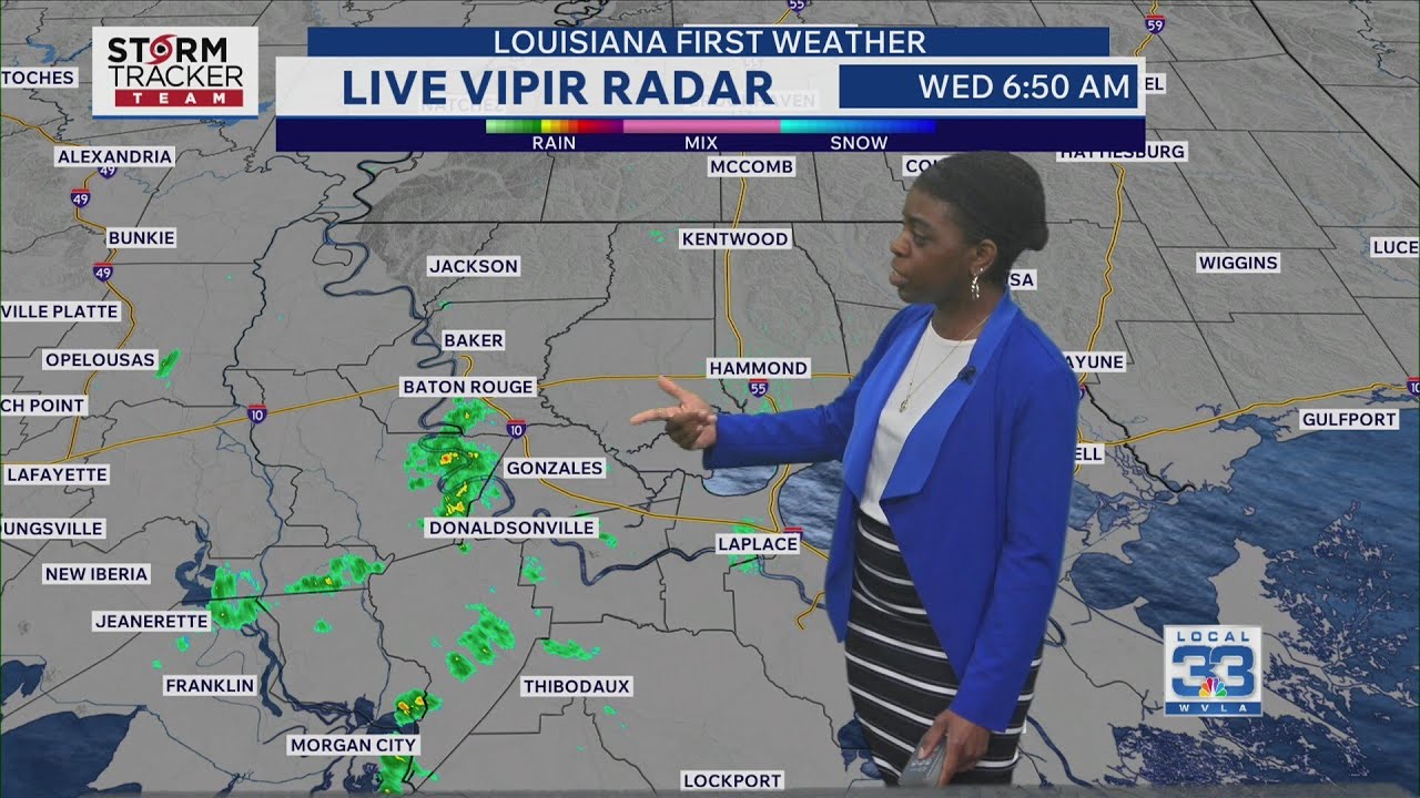 Wednesday Morning Forecast: Rain Chances Remain through Next Week
