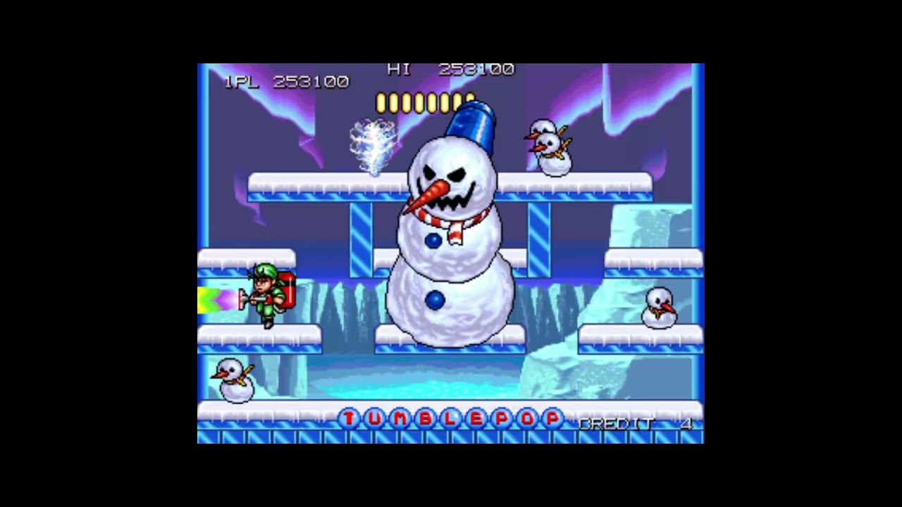 Tumble Pop (Arcade) &ndash; Retro Ghost-Busting Action! #Shorts